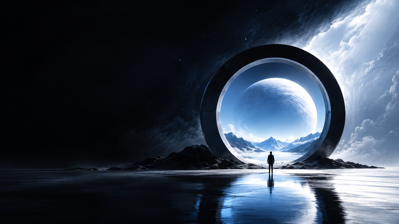 Futuristic portal